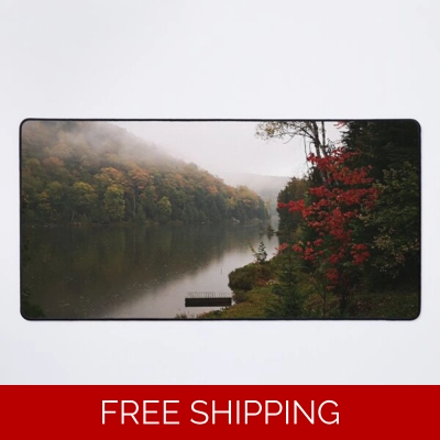 Le Studio Desk Mat Lake Perry Fall 2019